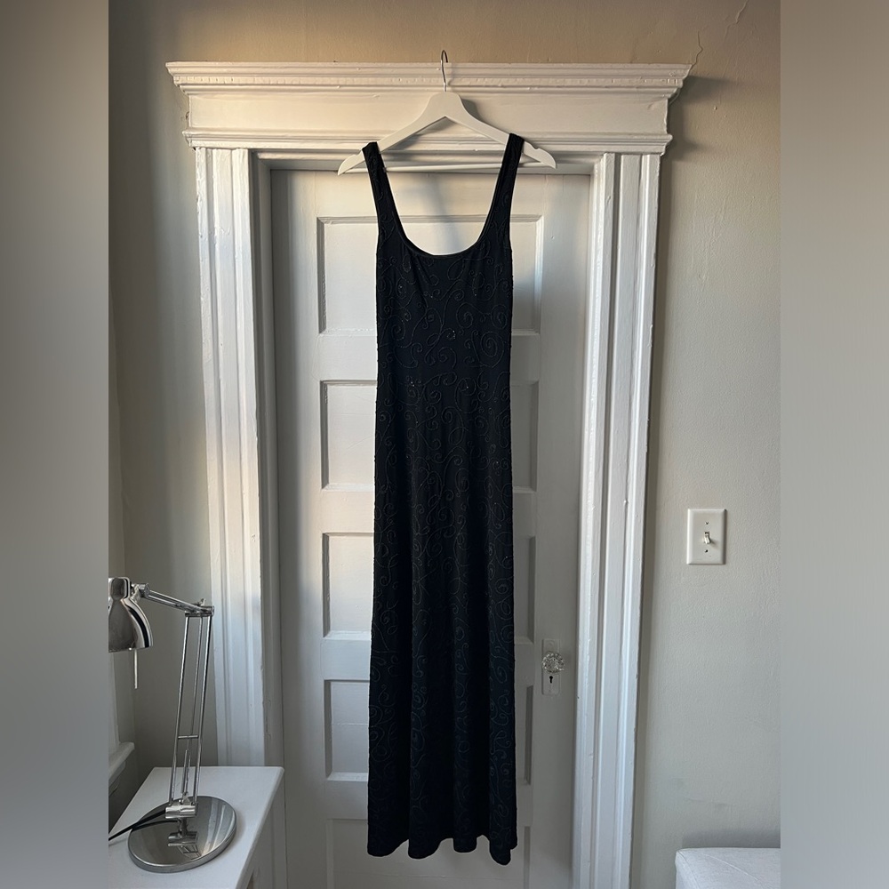 Vintage Cache Full Length Beaded dress